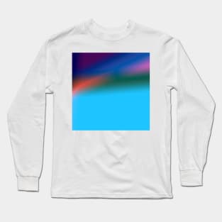 red blue green pink texture art Long Sleeve T-Shirt